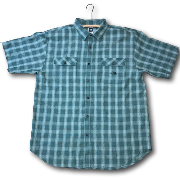 The North Face Other - The North Face Men's Short Sleeve Plaid Button Up